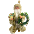 16" Santa w/ Wreath and Presents