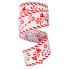 2.5" x 10yd Glitter Peppermint Candy Ribbon