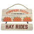 Pumpkin Patch and Hay Rides Wall Sign