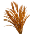 21" Wheat and Grass Bush- Rust