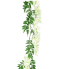 6' White Wisteria Garland