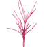 30" Pink Glitter Twig Spray