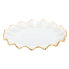 13.2" Scalloped Charger Plate