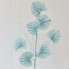 31" Coral Fan Leaf Spray- Light Aqua