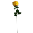 20.5" Single Rose- Yellow