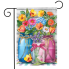 Spring Floral Jars Garden Flag