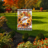 Welcome Fall Wreath Garden Flag