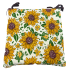 18" x 18" Sunflower Chair Pads 2pc