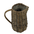 8" Wicker Pitcher