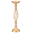 20" Gold Reversible Pillar Candle Holder