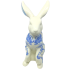 8" Ceramic Toile Bunny