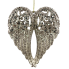 6" Plastic Angel Wing Ornament