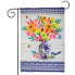 Flower Vase Garden Flag