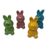 6" Easter Bunny Figure - Yellow