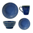 Smithfield Blue Ceramic Dining Set- 16pc