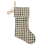 Green & Yellow Sophisticated Check Stocking