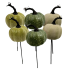 10.5" Pumpkin Pick 6-Pack Green