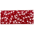 2.5" x 10yd Candy Canes & Polka Dots on Red Ribbon