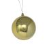 3.9" Shiny Ball Ornament - Gold