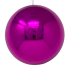 6" Shiny Fuchsia Ball Ornament