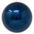 6" Shiny Blue Ball Ornament