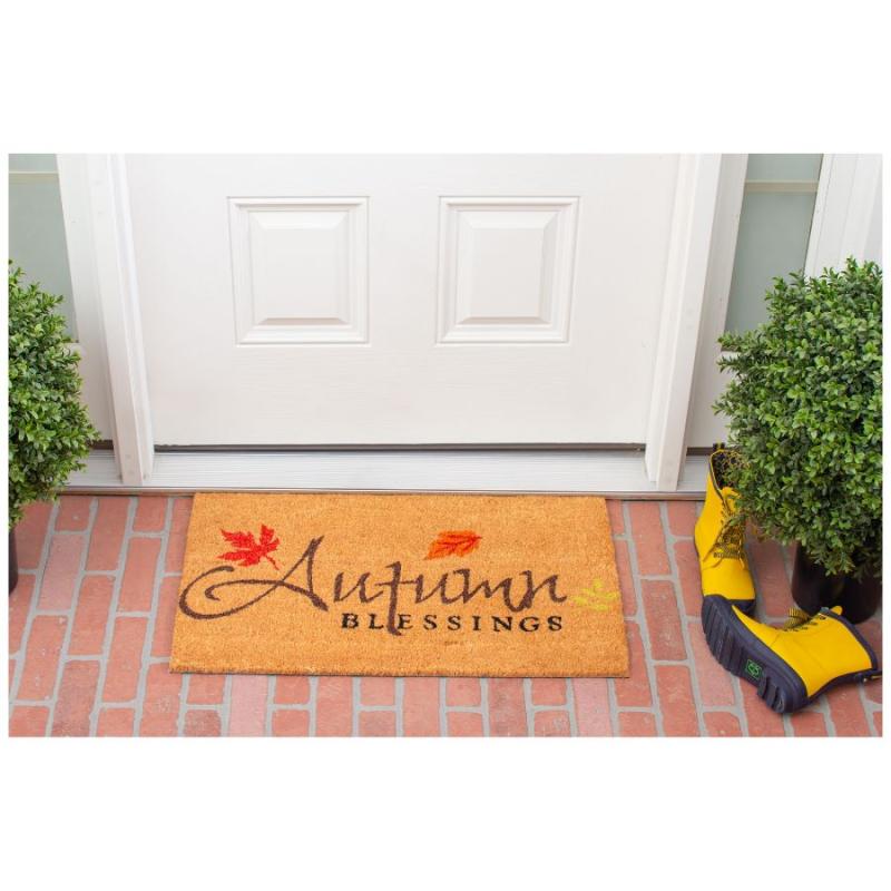 Autumn Blessings Doormat