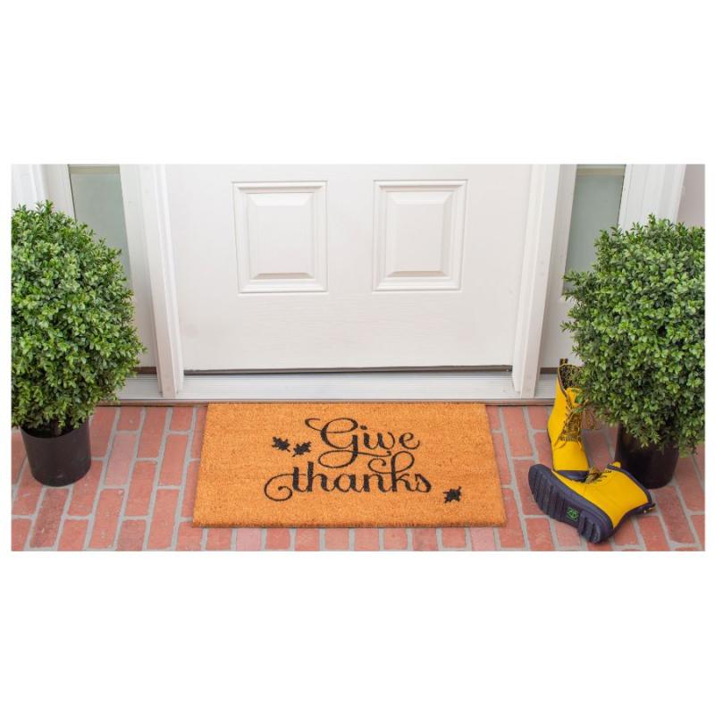 Give Thanks Doormat