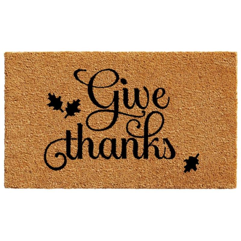 Give Thanks Doormat