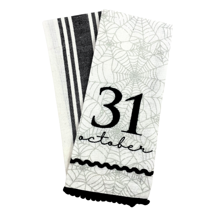 October 31 Kitchen Towels - Set of 2