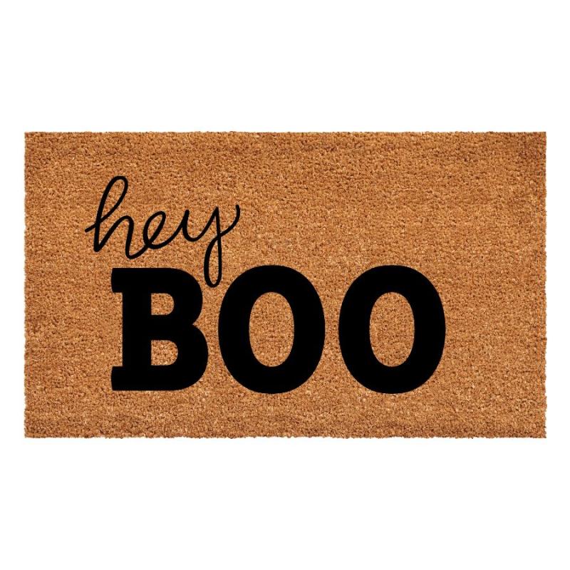 Farmhouse Boo Coir Door Mat