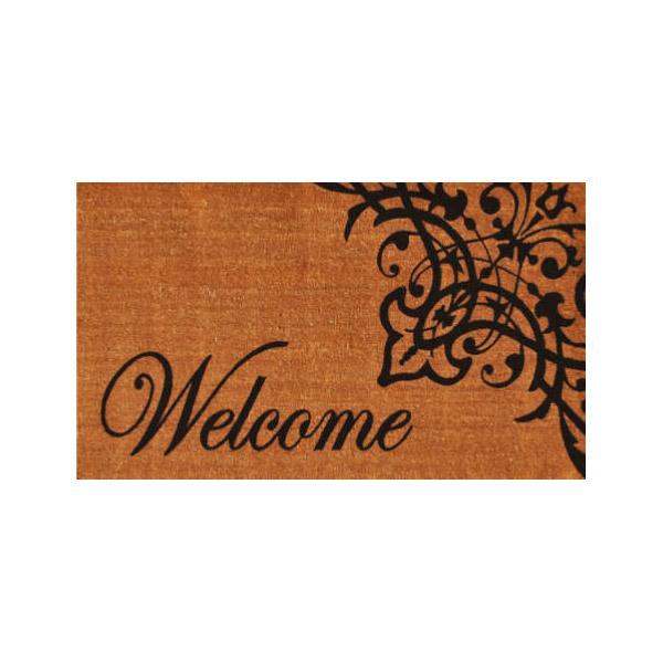 Scroll Welcome Doormat