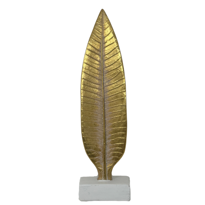 12" Gold Leaf Statue