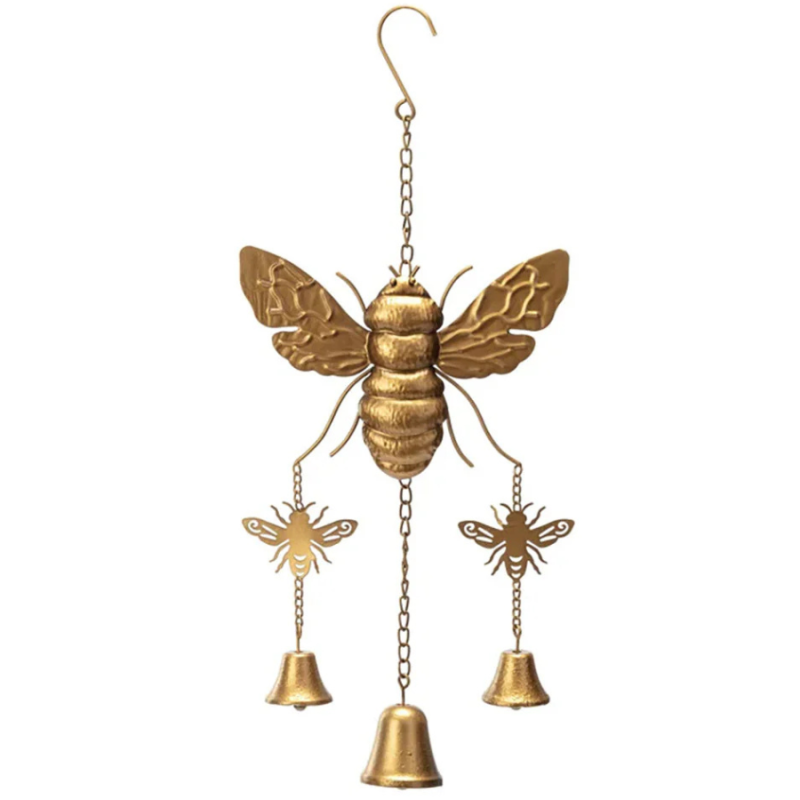 21" Gold Bumblebee Windchime