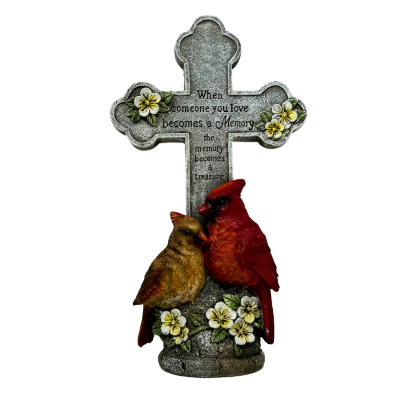 Cardinal Cross Statue- Memories