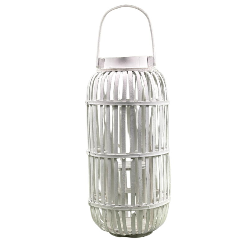 18" Large Wicker Lantern