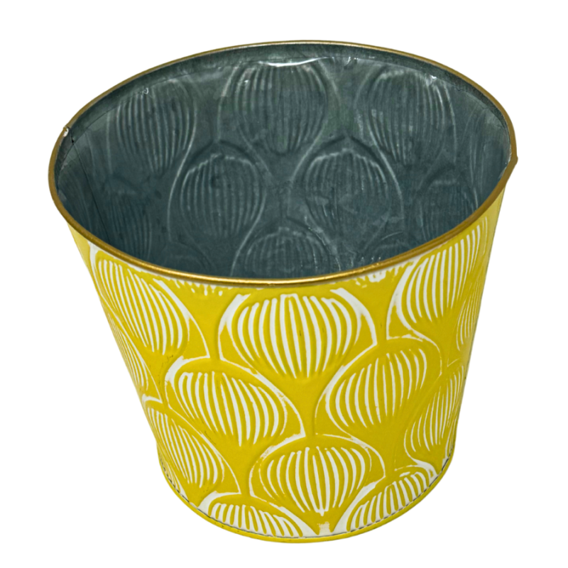 Yellow Tin Bucket