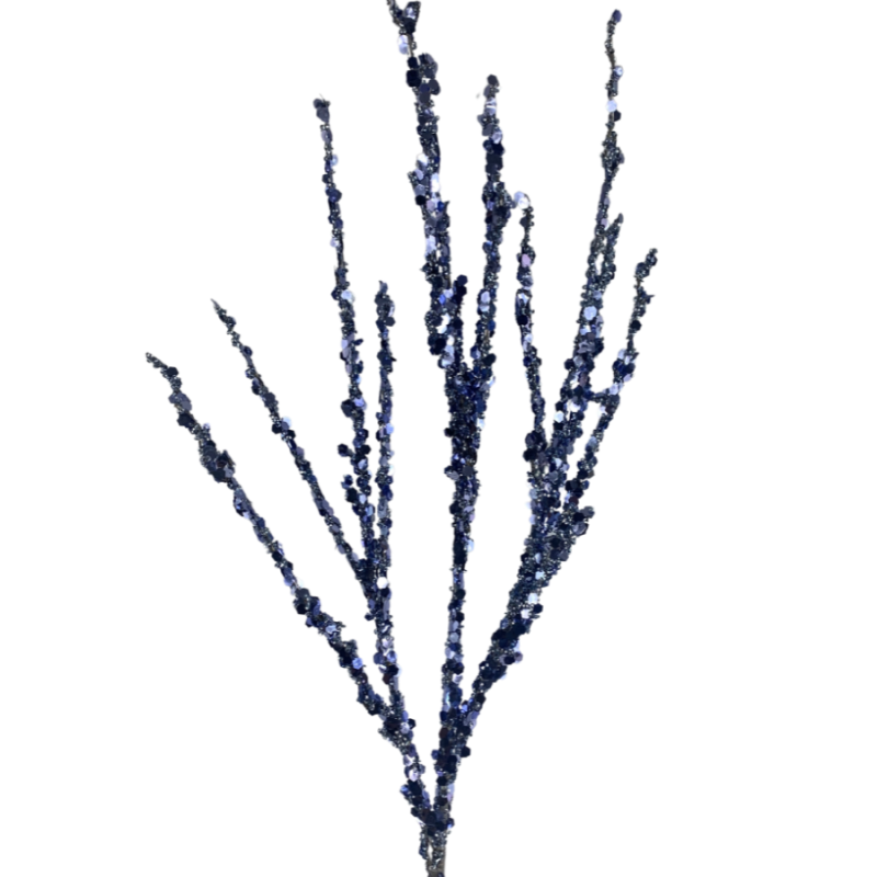 40" Blue Laser GLT Twig Spray