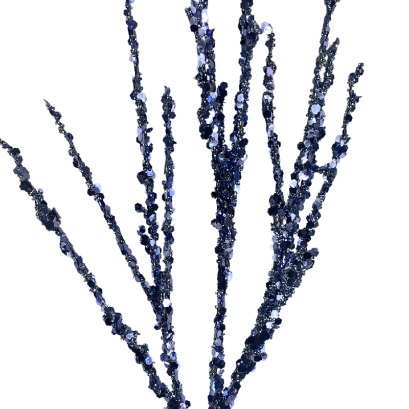 40" Blue Laser GLT Twig Spray