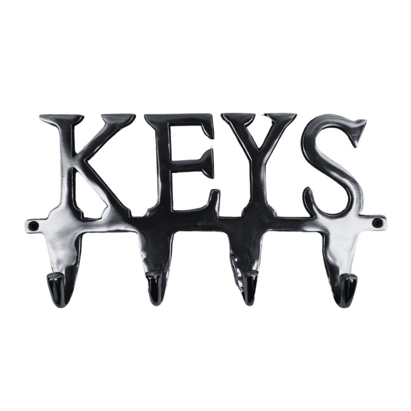 KEYS Hanging Sign with Hooks