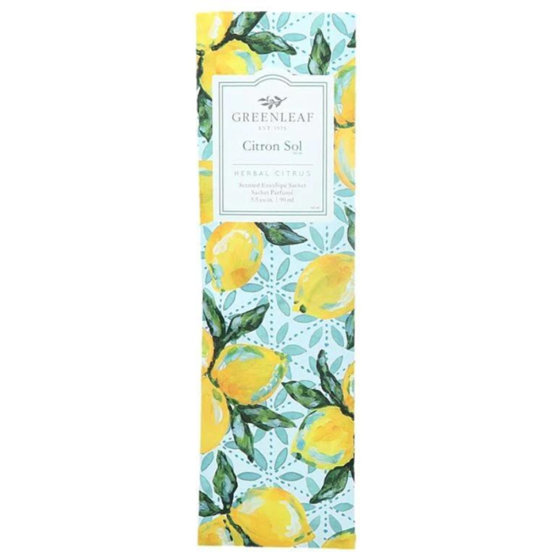 90ml Scented Envelope Sachet - Citron Sol