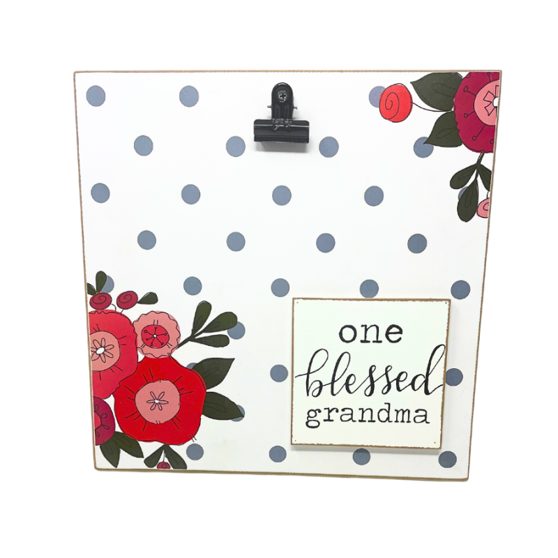 11” One Blessed Grandma Picture Frame