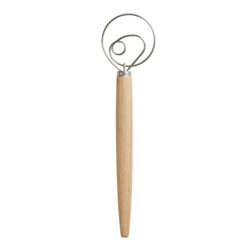 12" Scandinavian Dough Whisk