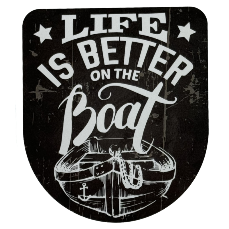 Life is Better Vinyl Sticker