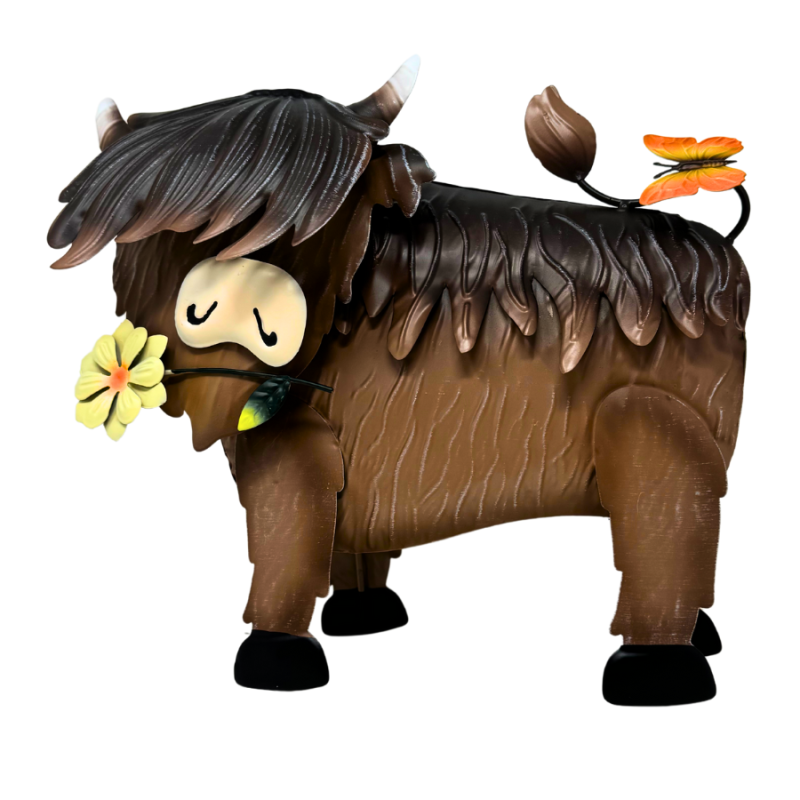 Bobble Head Bull Statue