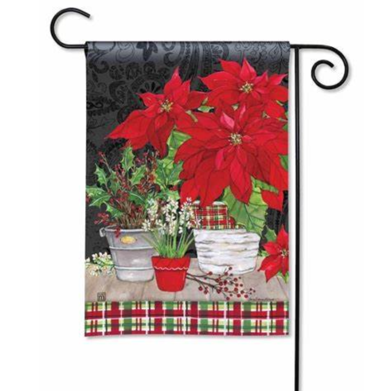 Holiday Gathering Garden Flag