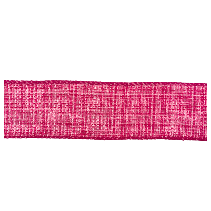 1.5" x 10yd Fuchsia Cavas Ribbon