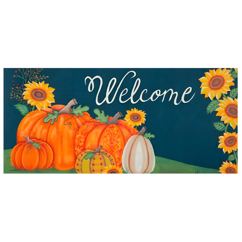 Welcome Fall Medium Mat Insert