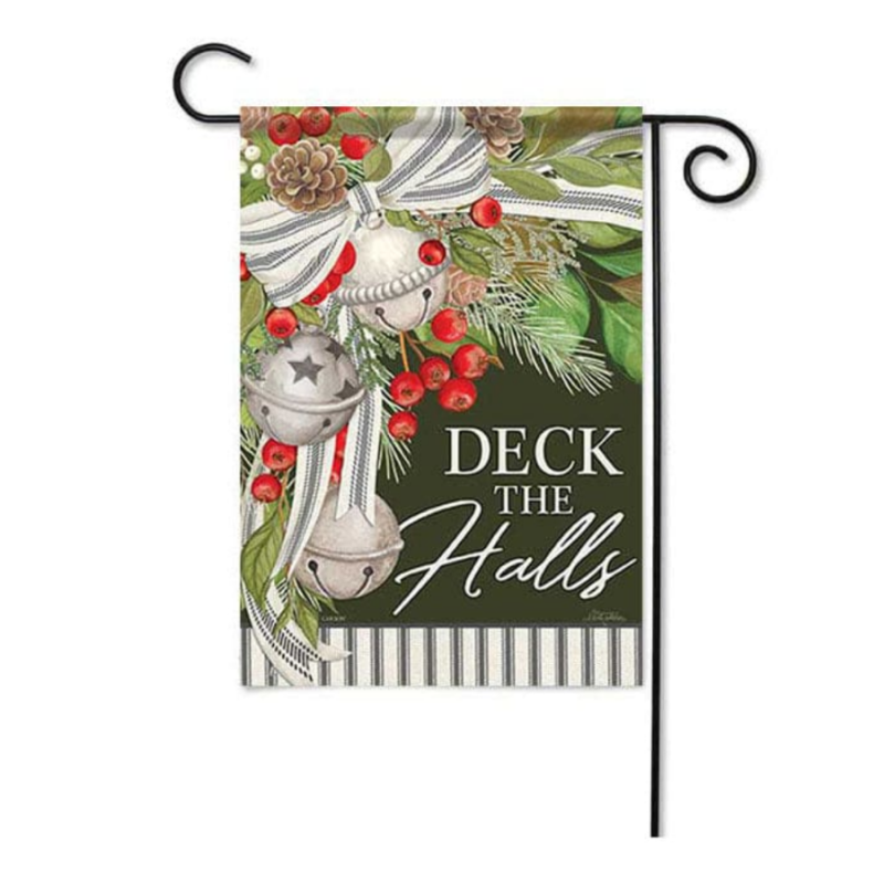 Deck the Halls Garden Flag