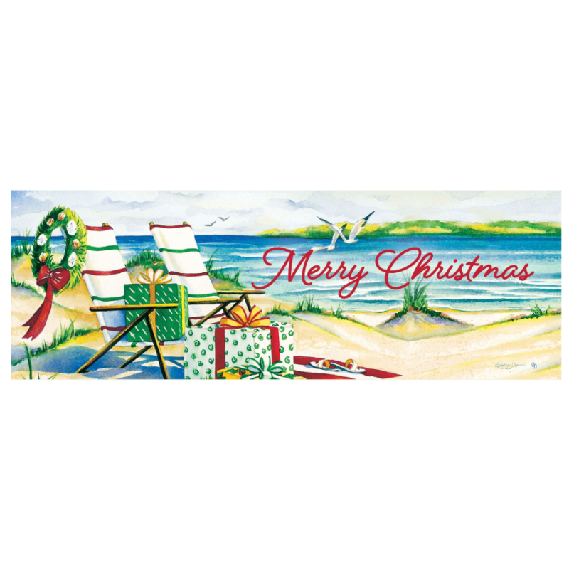 Coastal Christmas Signature Sign