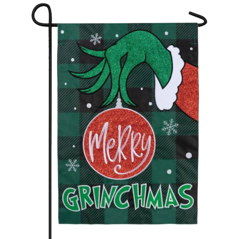 Grinchmas Garden Flag